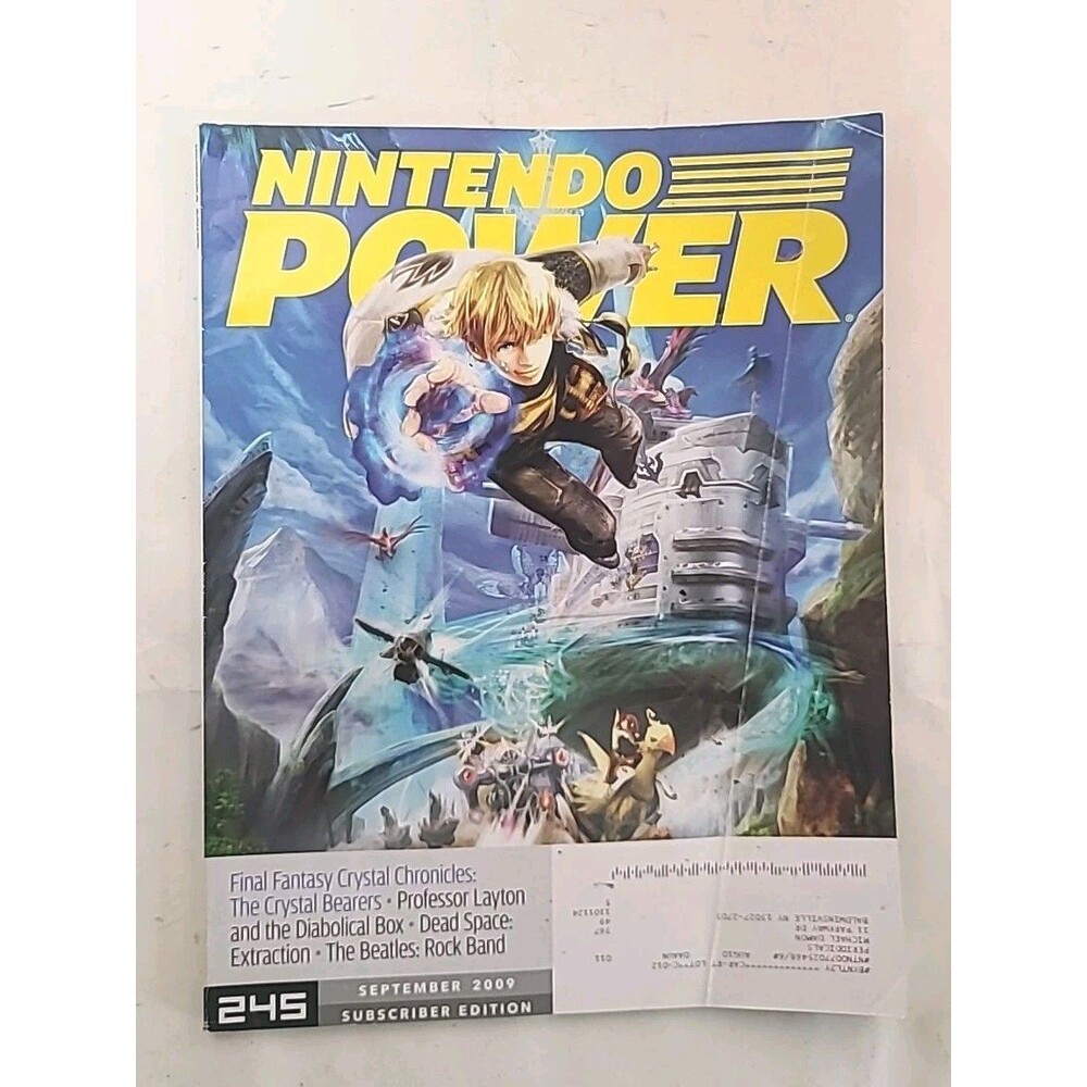 Nintendo Power 245 (2009) Final Fantasy Crystal Chronicles Crystal Bearers Cover